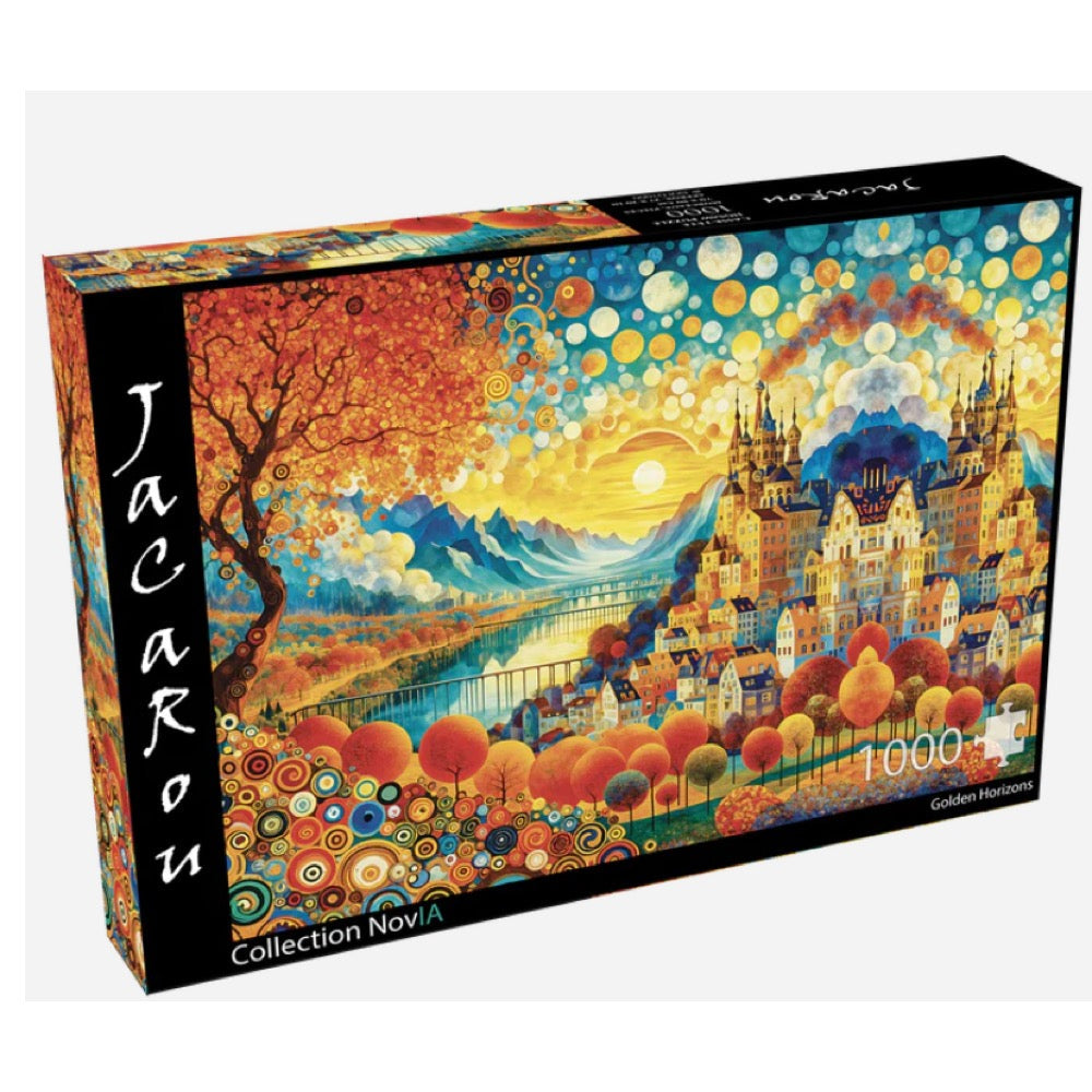 Jacarou Golden Horizons 1000pc Jigsaw Puzzle