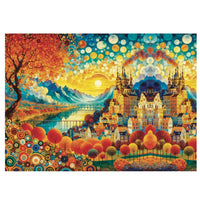 Jacarou Golden Horizons 1000pc Jigsaw Puzzle