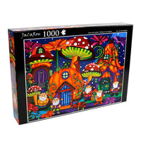 Jacarou Hiding in My Garden 1000pc Jigsaw Puzzle
