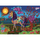 Jacarou Flower Garden 1000pc Jigsaw Puzzle