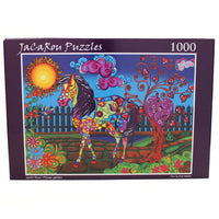 Jacarou Flower Garden 1000pc Jigsaw Puzzle