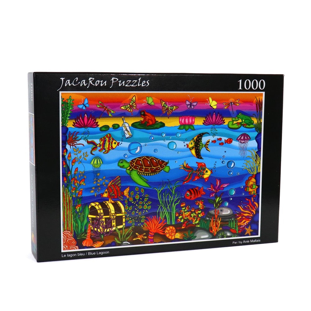 Jacarou Blue Lagoon 1000pc Jigsaw Puzzle
