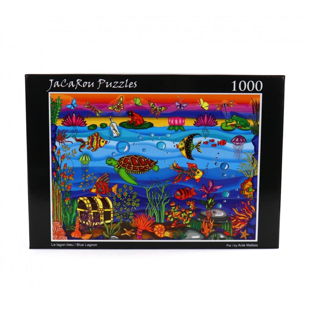 Jacarou Blue Lagoon 1000pc Jigsaw Puzzle