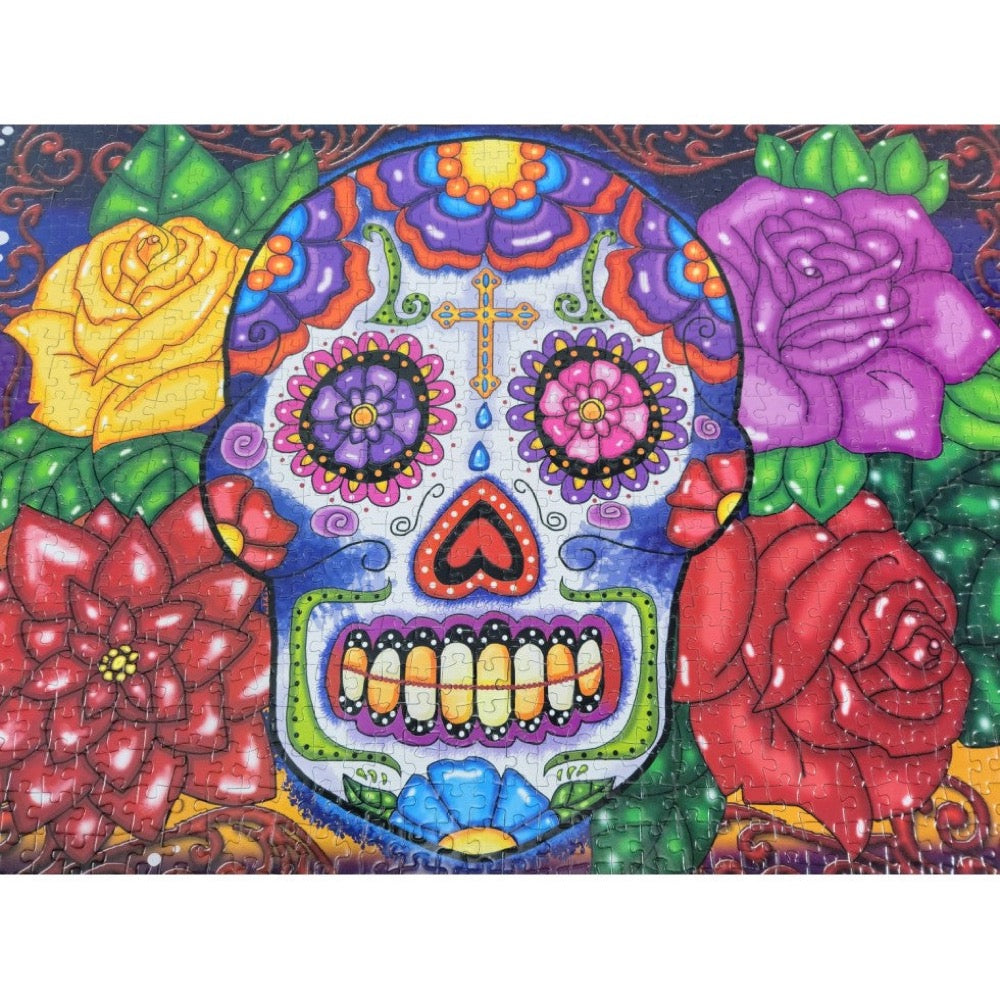 Jacarou Las Calaveras 1000pc Jigsaw Puzzle