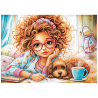Jacarou Letters & Paws 1000pc Jigsaw Puzzle