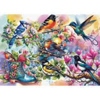 Jacarou Lovely Feathered Beauties 1000pc Jigsaw Puzzle