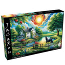 Jacarou Majestic Black Beauty 1000pc Jigsaw Puzzle
