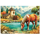 Jacarou Millstream Pause 1000pc Jigsaw Puzzle