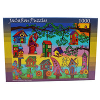 Jacarou Bird Houses 1000pc Jigsaw Puzzle