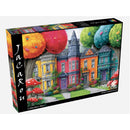 Jacarou Bright Neighborhood 1000pc Jigsaw Puzzle