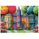 Jacarou Bright Neighborhood 1000pc Jigsaw Puzzle