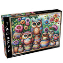 Jacarou Owl Together Now 1000pc Jigsaw Puzzle