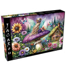 Jacarou Purple Mushroom Rest 1000pc Jigsaw Puzzle