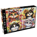 Jacarou Cat-titude Squad 1000pc Jigsaw Puzzle