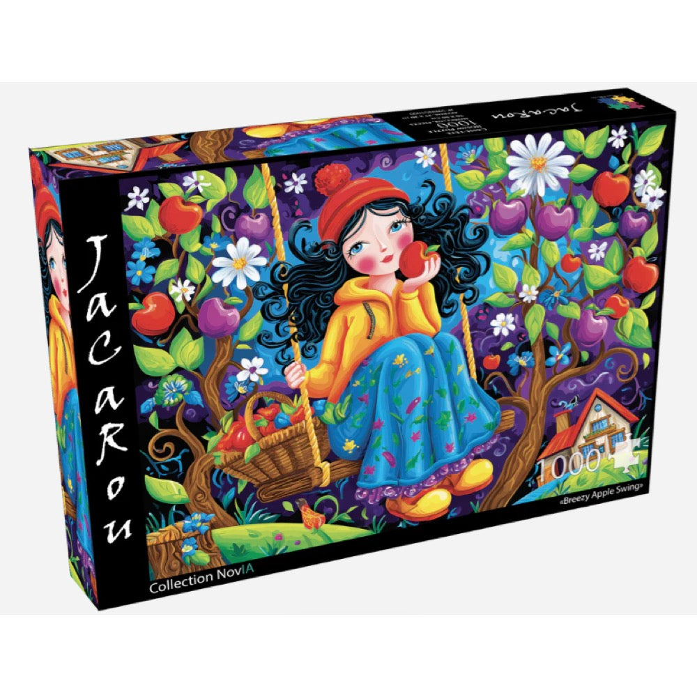 Jacarou Breezy Apple Swing 1000pc Jigsaw Puzzle