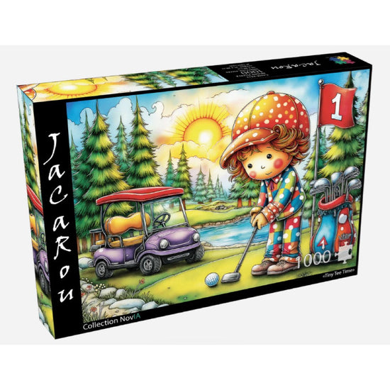 Jacarou Tiny Tee Time 1000pc Jigsaw Puzzle
