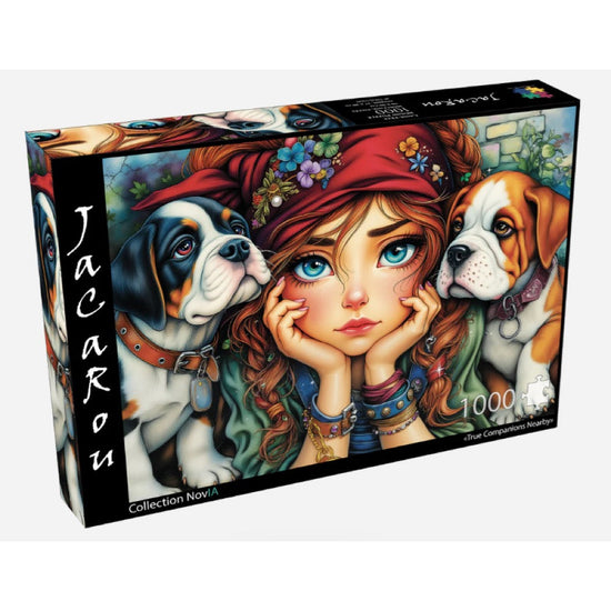 Jacarou True Companions Nearby 1000pc Jigsaw Puzzle