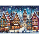 Jacarou Twinkle Holiday Streets 1000pc Jigsaw Puzzle