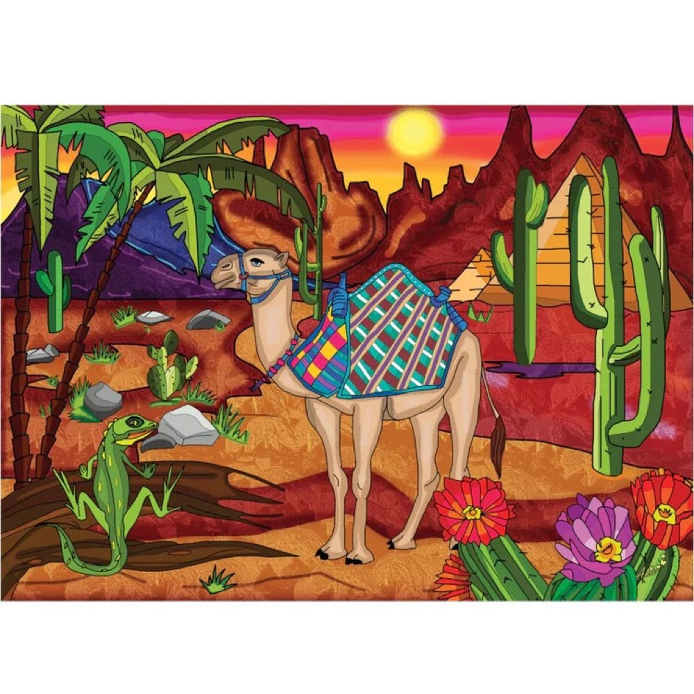 Jacarou Ship of the Desert 1000pc Jigsaw Puzzle Discontinued