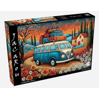 Jacarou Van Life Escape 1000pc Jigsaw Puzzle