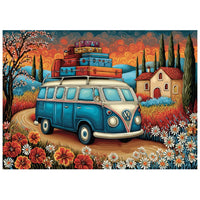 Jacarou Van Life Escape 1000pc Jigsaw Puzzle