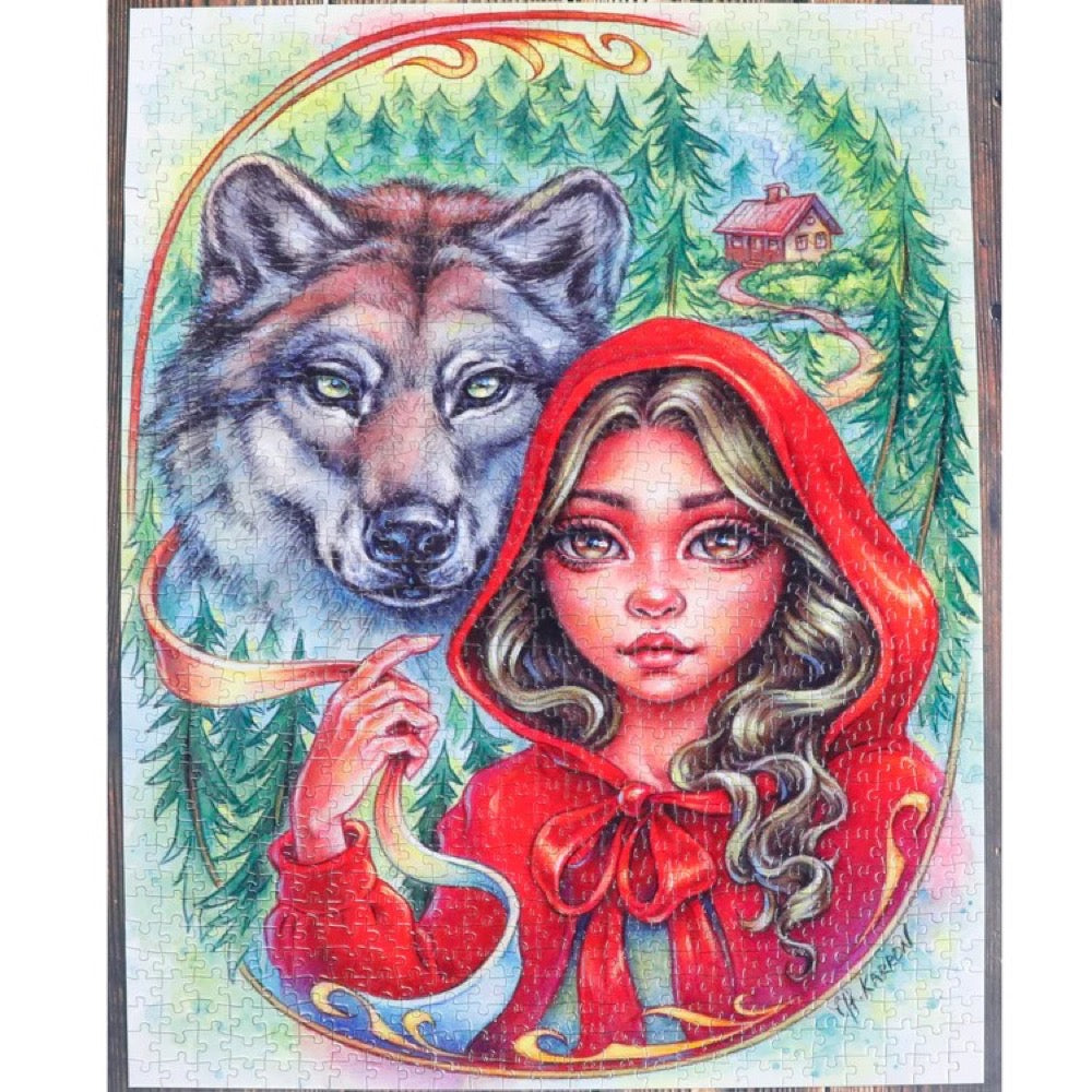 Jacarou Little Red Riding Hood 1000pc Jigsaw Puzzle