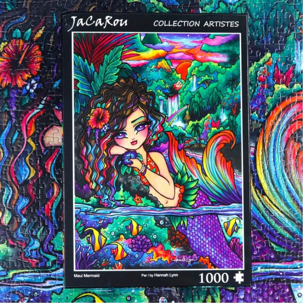 Jacarou Maui Mermaid 1000pc Jigsaw Puzzle