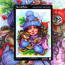 Jacarou Winter Warmth 1000pc Jigsaw Puzzle