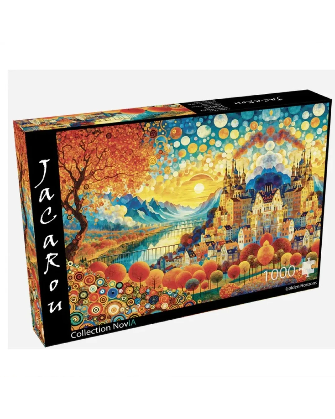 Jacarou Golden Horizons 1000pc Jigsaw Puzzle Adult Jigsaws