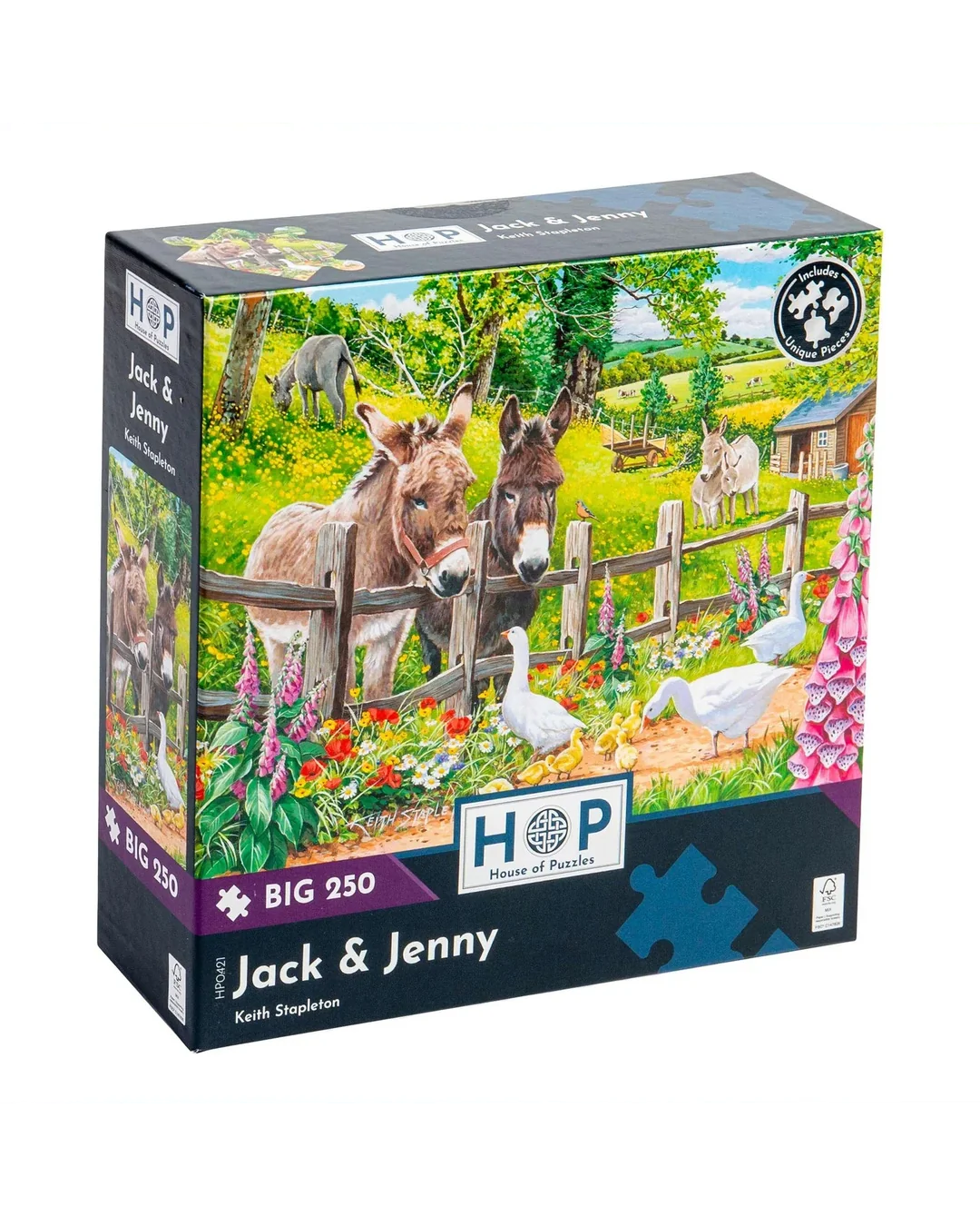 Jack and Jenny - Big 250pc Adult Jigsaws