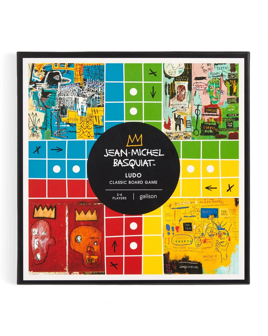 Galison Jean-Michel Basquiat Ludo Classic Board Game