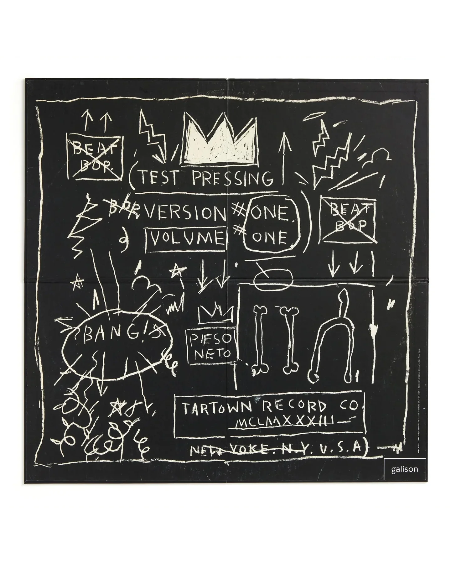 Galison Jean-Michel Basquiat Ludo Classic Board Game-4