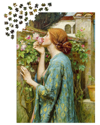 Enjoy Puzzle John William Waterhouse: the Soul of the Rose 1000-Piece Jigsaw Puzzle-4