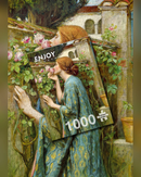 Enjoy Puzzle John William Waterhouse: the Soul of the Rose 1000-Piece Jigsaw Puzzle-6