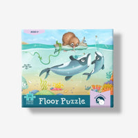 Kuwi Māui Dolphin Mischief 24-Piece Floor Puzzle