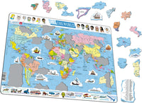 Political Map of World Puzzle