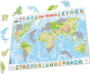 Map of The World Puzzle 80pc