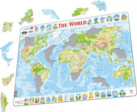 Map of The World Puzzle 80pc