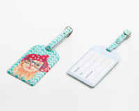Blue Cat Luggage Tag