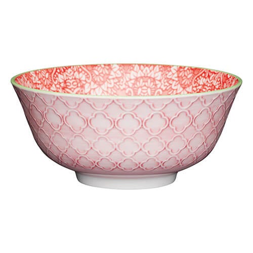 Mikasa 15.5 cm Bowl – Red Damask
