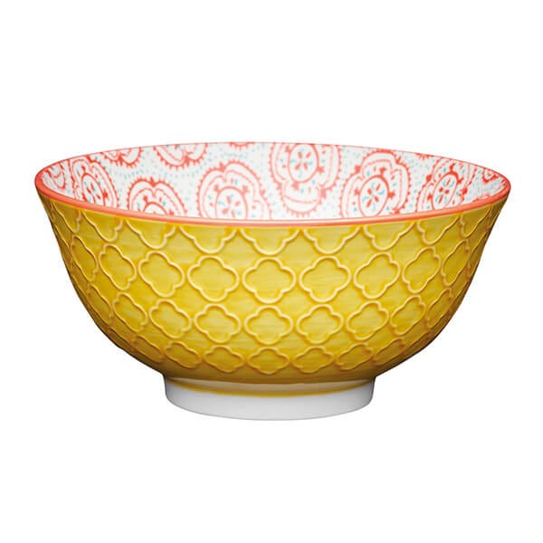 Mikasa 15.5 cm Bowl – Yellow Floral