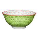 Mikasa 15.5 cm Bowl – Geometric Lime