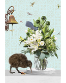 KIWI AND HER FANTAIL