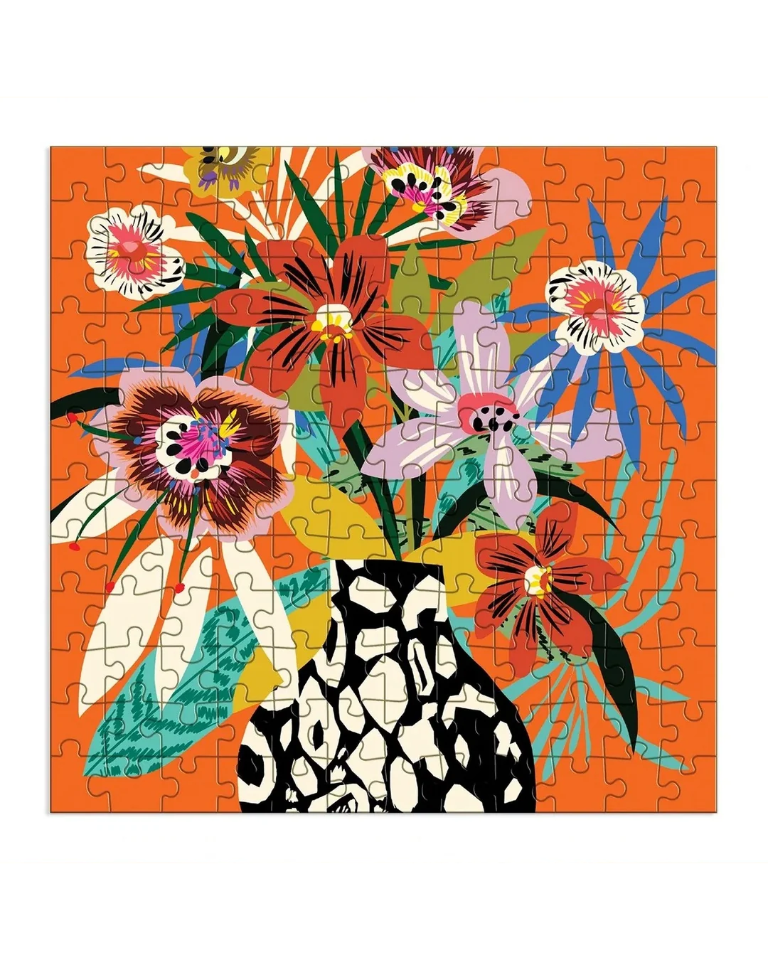 Galison Kitty McCall Leopard Vase 144-Piece Jigsaw Puzzle-3
