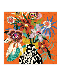 Galison Kitty McCall Leopard Vase 144-Piece Jigsaw Puzzle-3