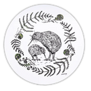 Salisbury Kiwi Placemats set of 6 with kiwi artwork