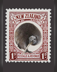 Kiwi Stamp