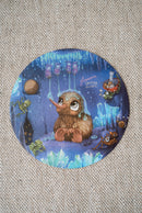 Kuwi Glowworm Glitter Critter Round Puzzle - 100 piece
