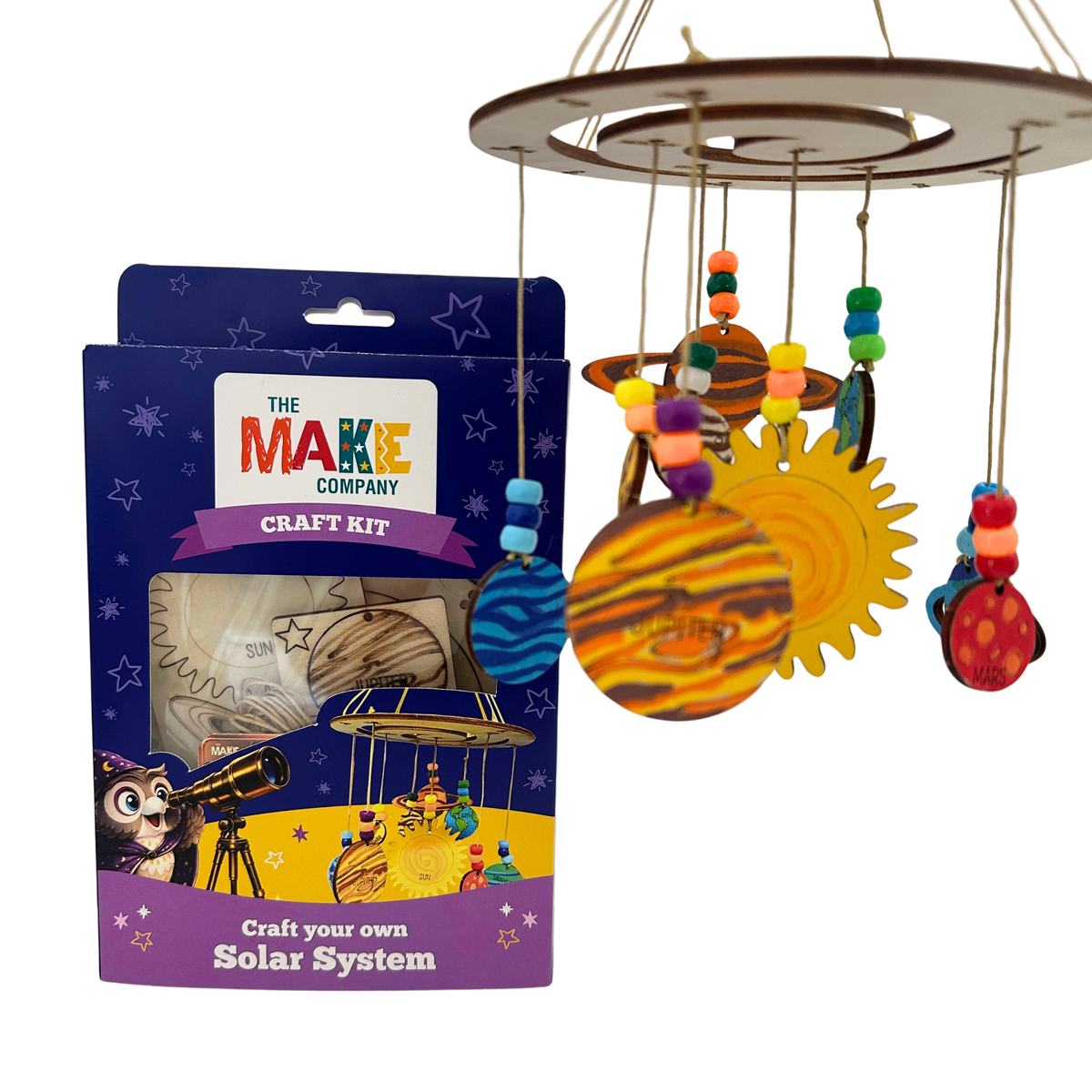 Craft Your Own Solar System - The Make Company Craft Kit