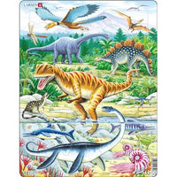 Jurassic Dinosaurs Puzzle 35pc